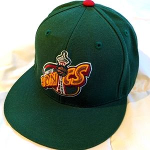 Seattle Supersonics fitted ball cap